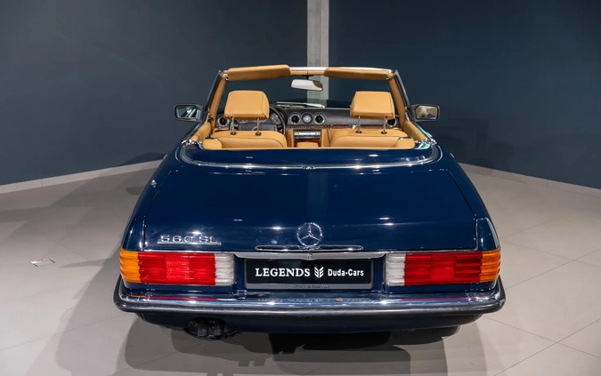 Mercedes-Benz SL cena 159900 przebieg: 201590, rok produkcji 1987 z Brzeszcze małe 742
